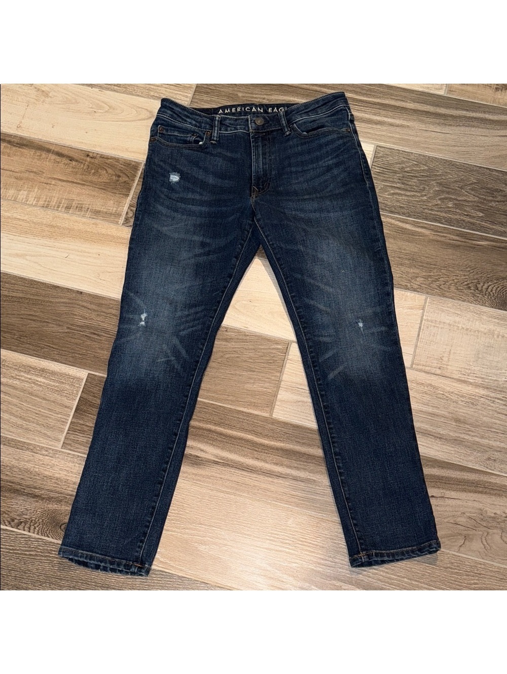 American Eagle Men's Slim Jeans Blue 30x30 Stretch Indigo EUC